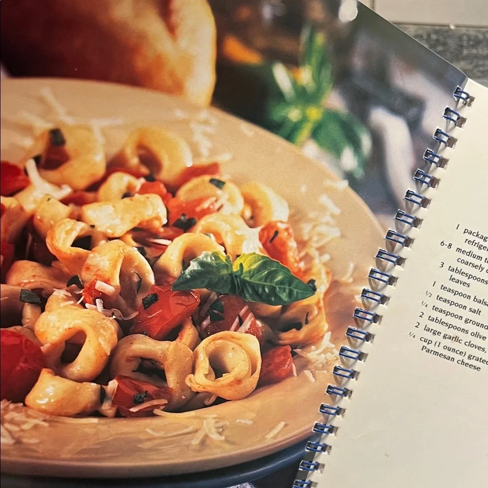 The Pampered Chef Casual Cooking Cookbook & Delightful Desserts Cook book.